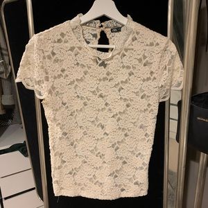 Zara lace t-shirt